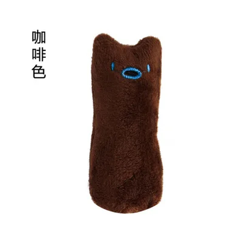 Interactive Plush Catnip Toy for Cats - Engaging Chewing and Vocal Features for Kittens