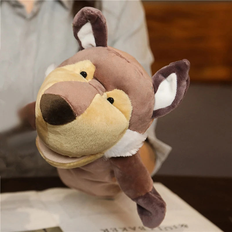 Cartoon Plush Hand Finger Puppets - Ideal for Family Gatherings and Parties