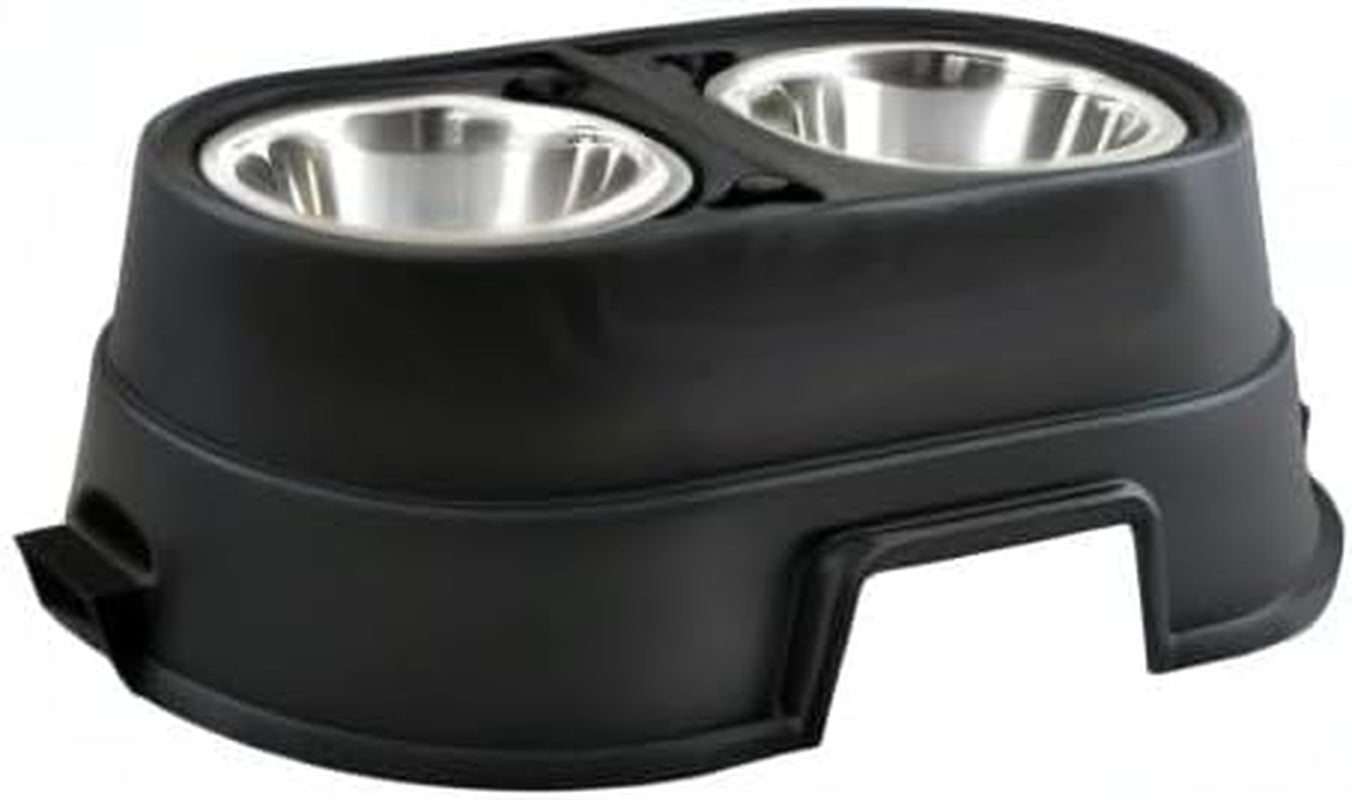 OurPets Comfort Diner Elevated Dog Food Dish - 8-Inch Raised Bowl for Large, Medium, and Small Dogs (Available in 4", 8", and 12" Heights)