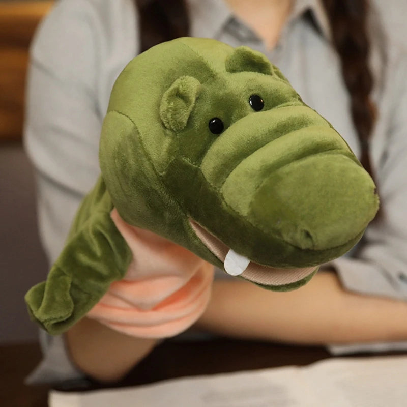 Cartoon Plush Hand Finger Puppets - Ideal for Family Gatherings and Parties