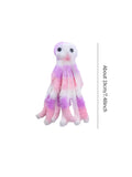 Interactive Plush Octopus Cat Toy - Durable and Engaging Pet Play Accessory