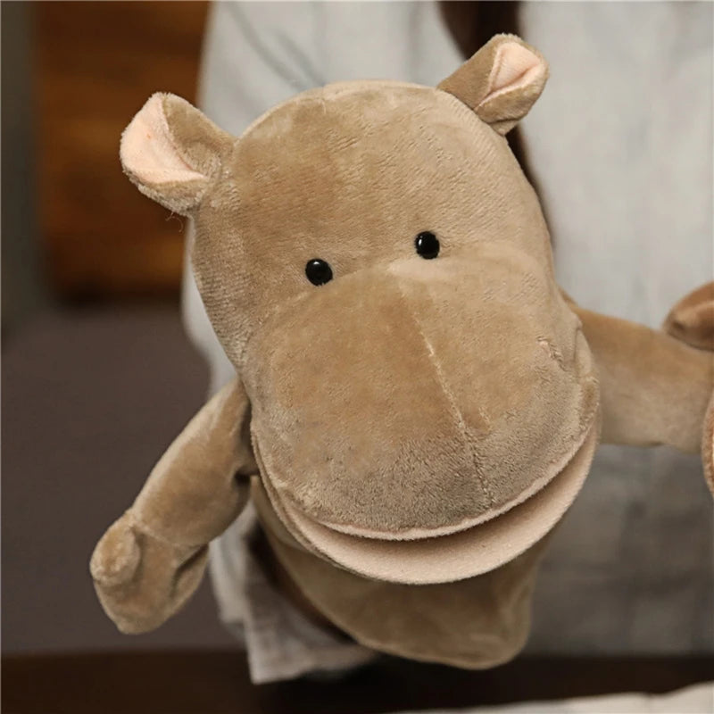 Cartoon Plush Hand Finger Puppets - Ideal for Family Gatherings and Parties