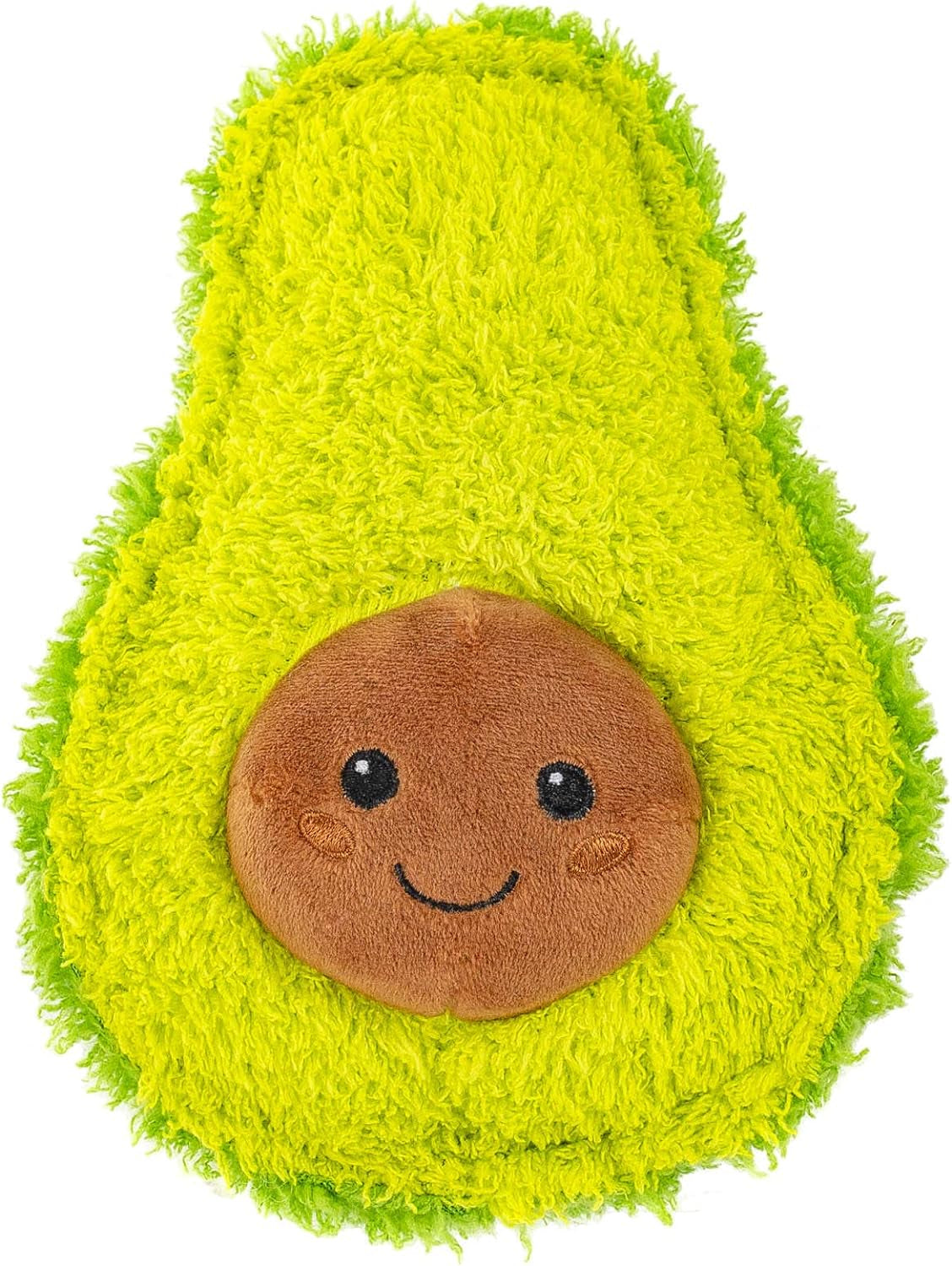 Plush Dog Chew Toy Set - Fruits, Cupcakes, Ice Creams, and Mug with Squeaker (10" Ketchup & Mustard)