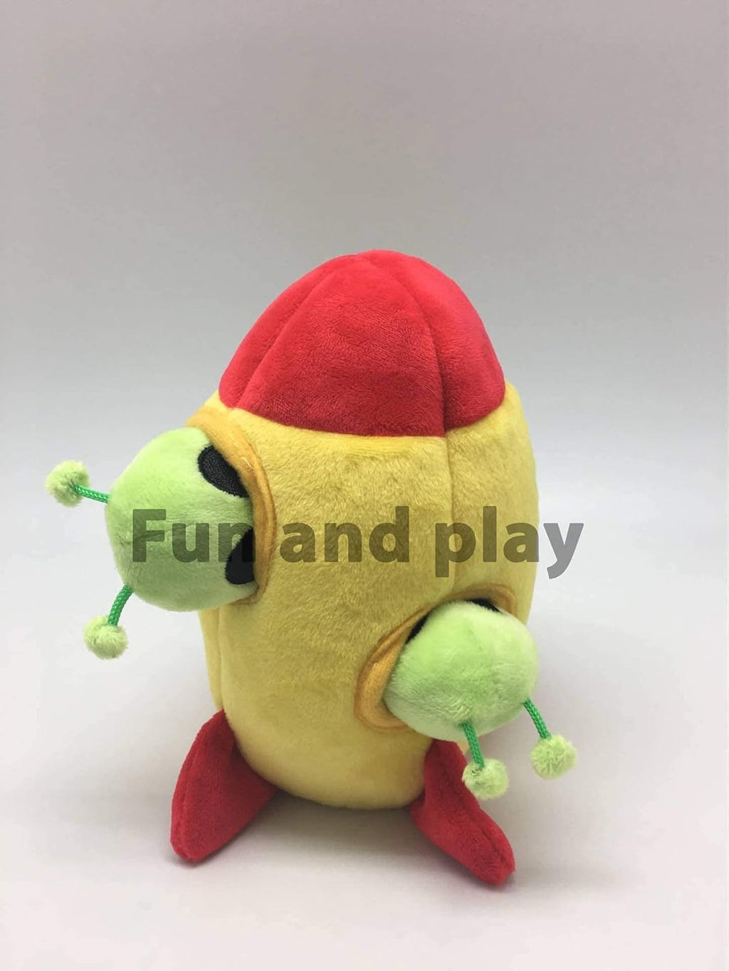 Interactive Plush Hide and Seek Squirrel Puzzle Toy for Small Dogs (Spaceship and Aliens)