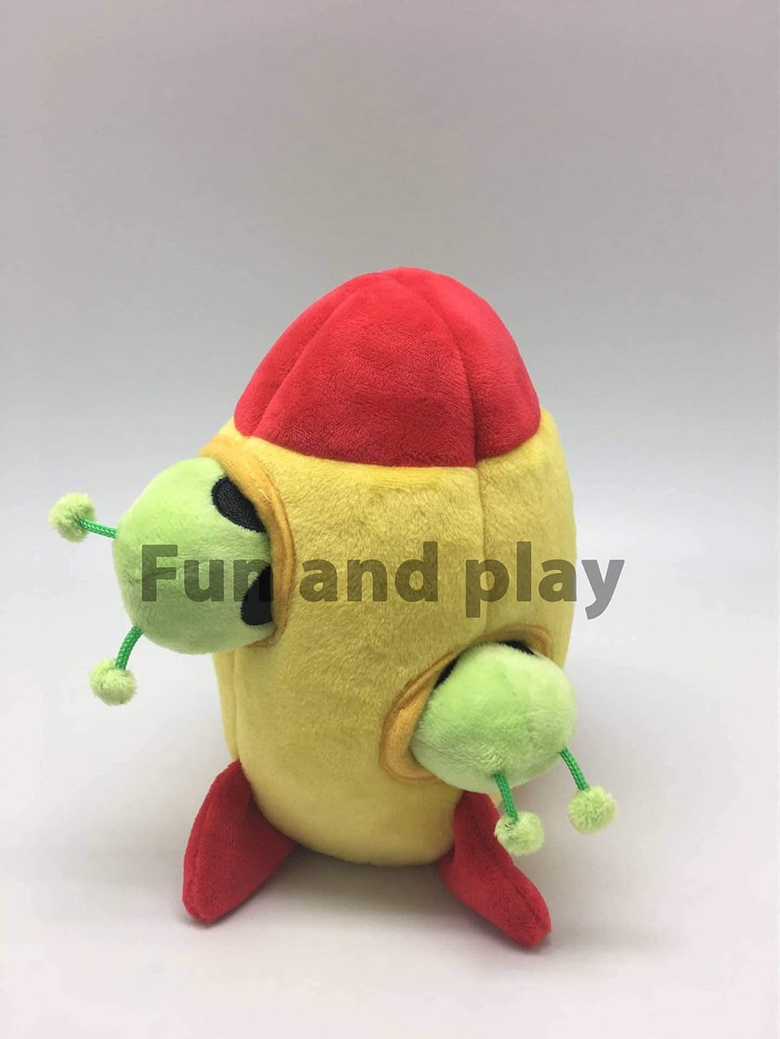 Interactive Plush Hide and Seek Squirrel Puzzle Toy for Small Dogs (Spaceship and Aliens)