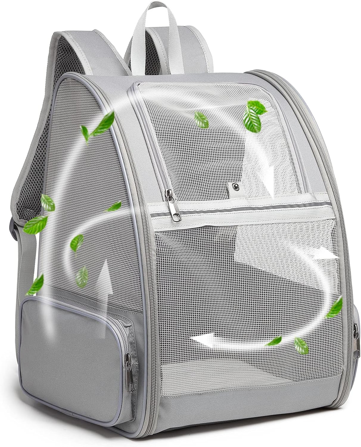 Premium Pet Carrier Backpack with Window Blind for Small Cats and Dogs, Enhanced Ventilation, Safety Straps, Buckle Support, Collapsible Design for Travel, Hiking, and Outdoor Adventures