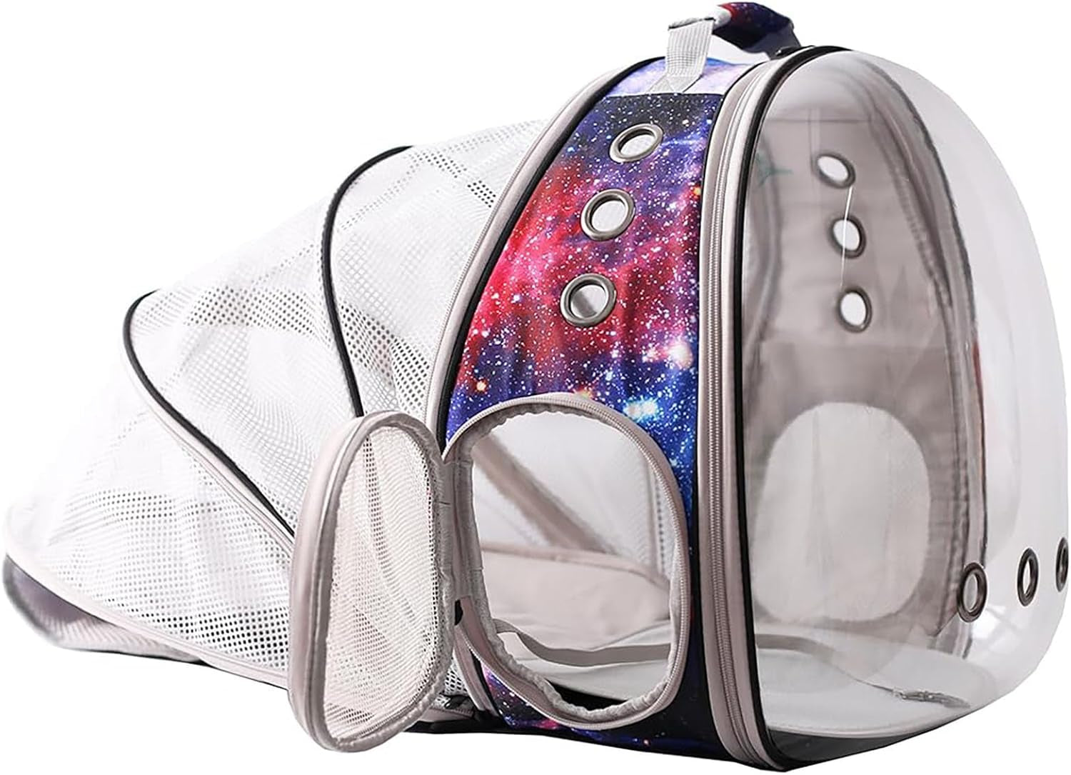 Professional Cat Bubble Backpack with Fan - Space Capsule Clear Window Pet Travel Carrier for Cats and Small Dogs (up to 12 lbs)