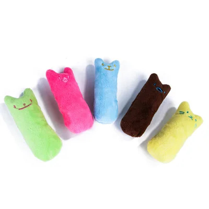 Interactive Plush Catnip Toy for Cats - Engaging Chewing and Vocal Features for Kittens