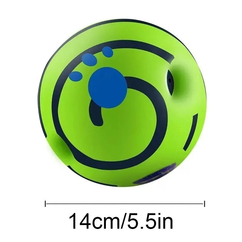 Interactive Wobble Wag Giggle Glow Ball for Dogs - Engaging Toy with Fun Sounds for Enhanced Playtime