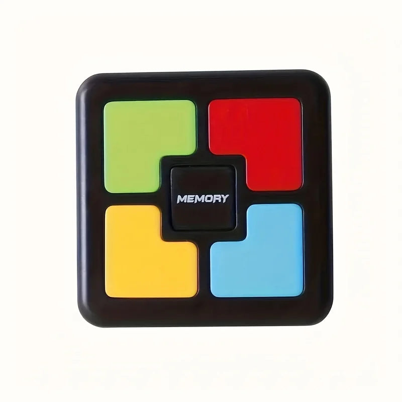 Handheld Memory Game with Lights and Sounds - Educational Brain Teaser Toy for Children