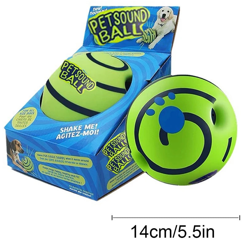 Interactive Wobble Wag Giggle Glow Ball for Dogs - Engaging Toy with Fun Sounds for Enhanced Playtime