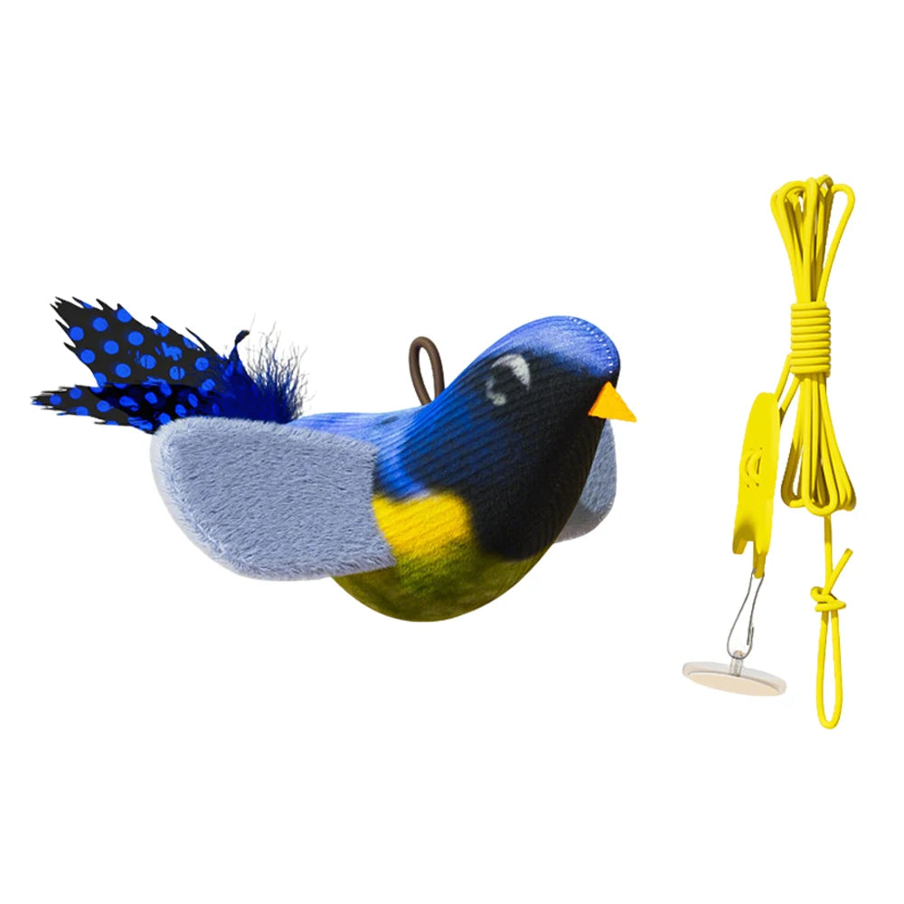 Interactive Automatic Rolling Ball Toy for Dogs and Cats with Faux Tail - Rechargeable Smart Electric Training Device Imitating Mouse Behavior