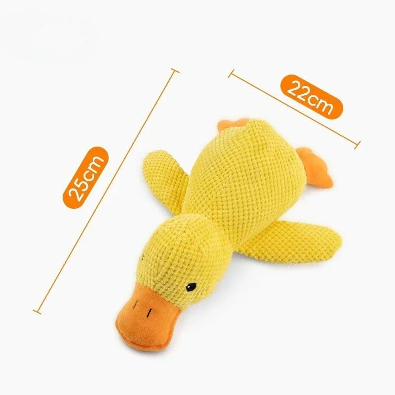Interactive Plush Toy for Cats and Dogs - Durable Squeaky Doll for Aggressive Chewers by Labubo