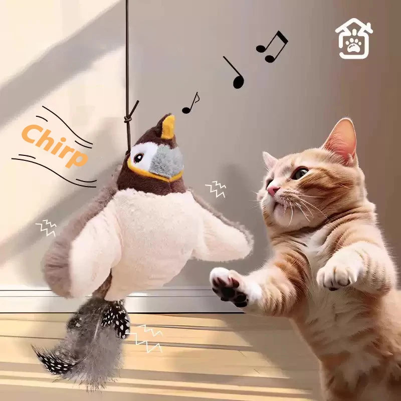 Interactive Automatic Rolling Ball Toy for Dogs and Cats with Faux Tail - Rechargeable Smart Electric Training Device Imitating Mouse Behavior