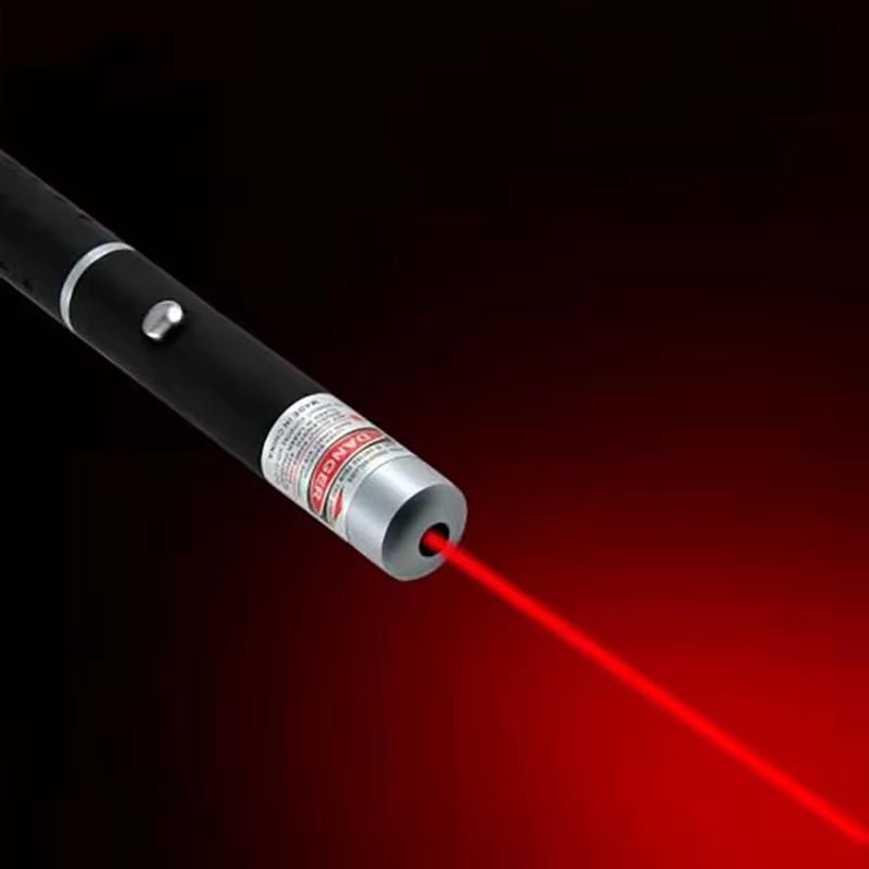Red Light Single-Point Laser Pointer Pen with Flashlight Function