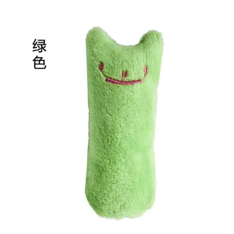 Interactive Plush Catnip Toy for Cats - Engaging Chewing and Vocal Features for Kittens