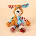 Interactive Bite-Resistant Plush Dog Toy with Squeaker - Ideal for Chewing and Dental Care