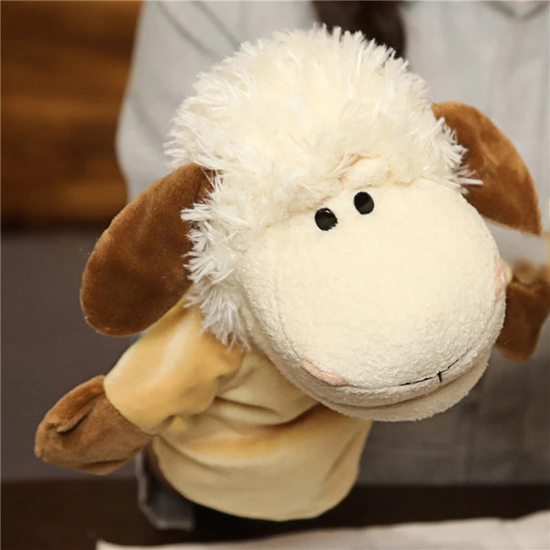 Cartoon Plush Hand Finger Puppets - Ideal for Family Gatherings and Parties