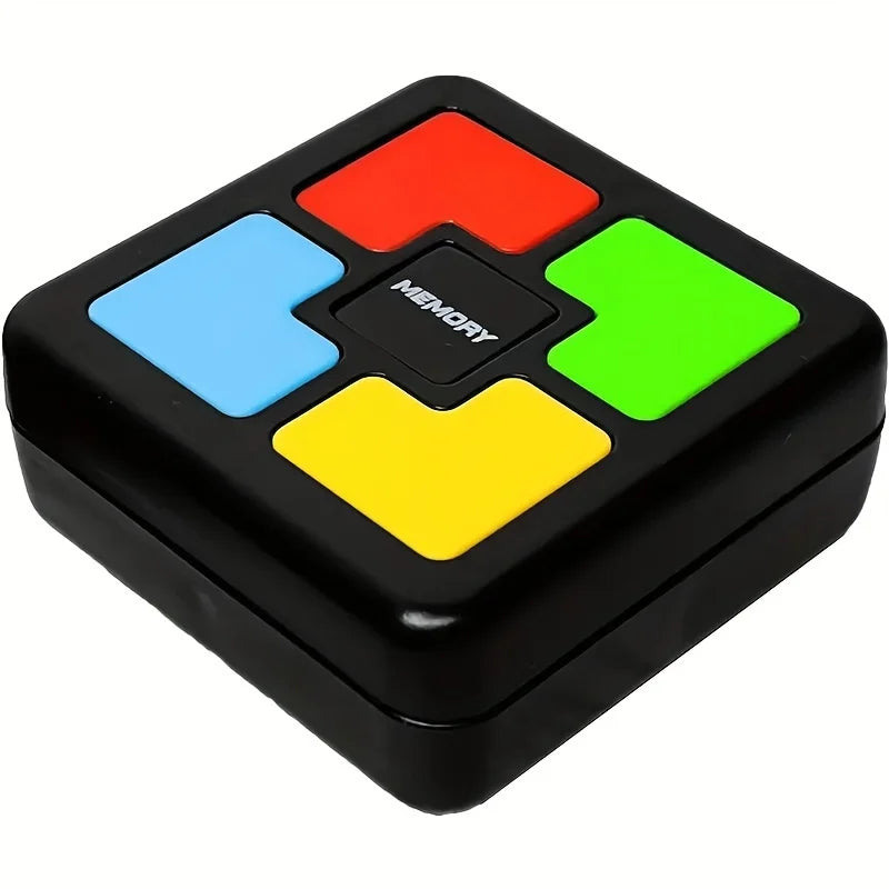 Handheld Memory Game with Lights and Sounds - Educational Brain Teaser Toy for Children