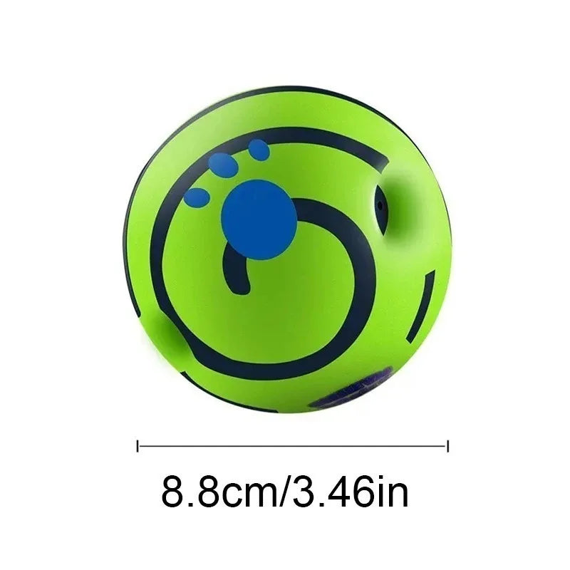 Interactive Wobble Wag Giggle Glow Ball for Dogs - Engaging Toy with Fun Sounds for Enhanced Playtime