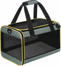 Airline Approved Soft-Sided Cat and Dog Carrier for Pets Up to 17 Pounds, Dimensions 17.5" x 10" x 10
