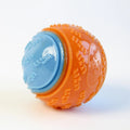 Durable Silicone Dog Chew Ball Toy for Dental Health and Training - Squeaky Bite-Resistant Puppy Toy