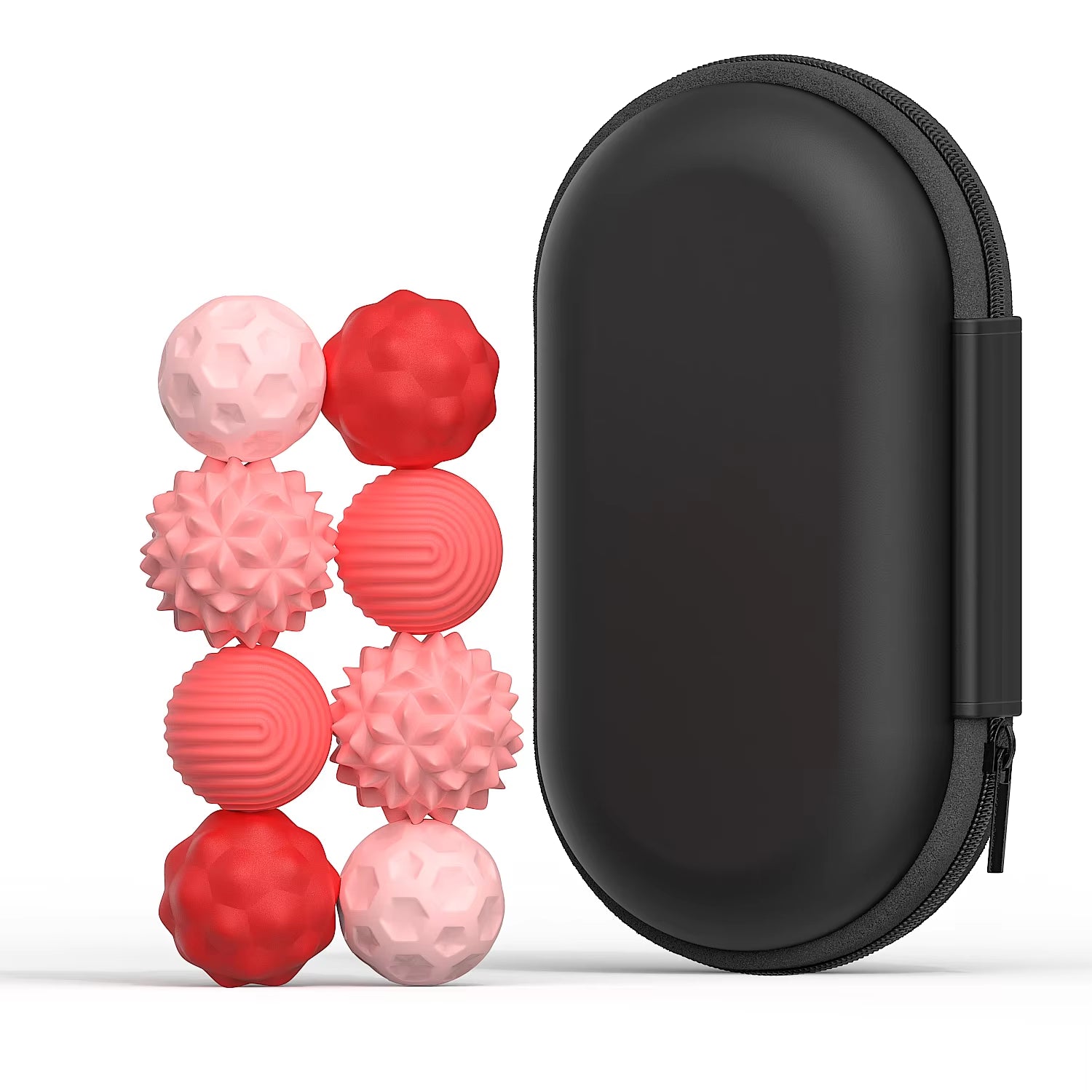 Magnetic Silicone Sensory Balls for Anxiety Relief and Stress Management - Fidget Toy for Kids and Adults
