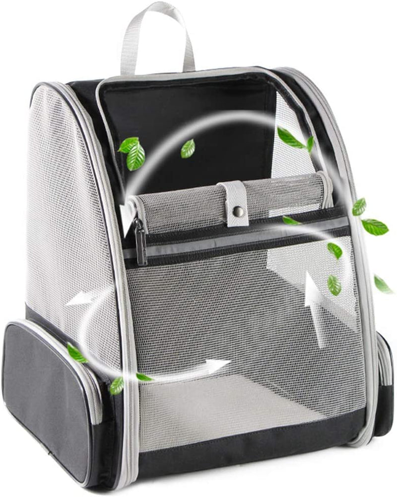 Premium Pet Carrier Backpack with Window Blind for Small Cats and Dogs, Enhanced Ventilation, Safety Straps, Buckle Support, Collapsible Design for Travel, Hiking, and Outdoor Adventures