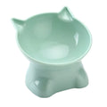 Elevated Cat Bowl - Stylish High-Legged Design for Food and Water - Ideal for Cats and Dogs - Black Color