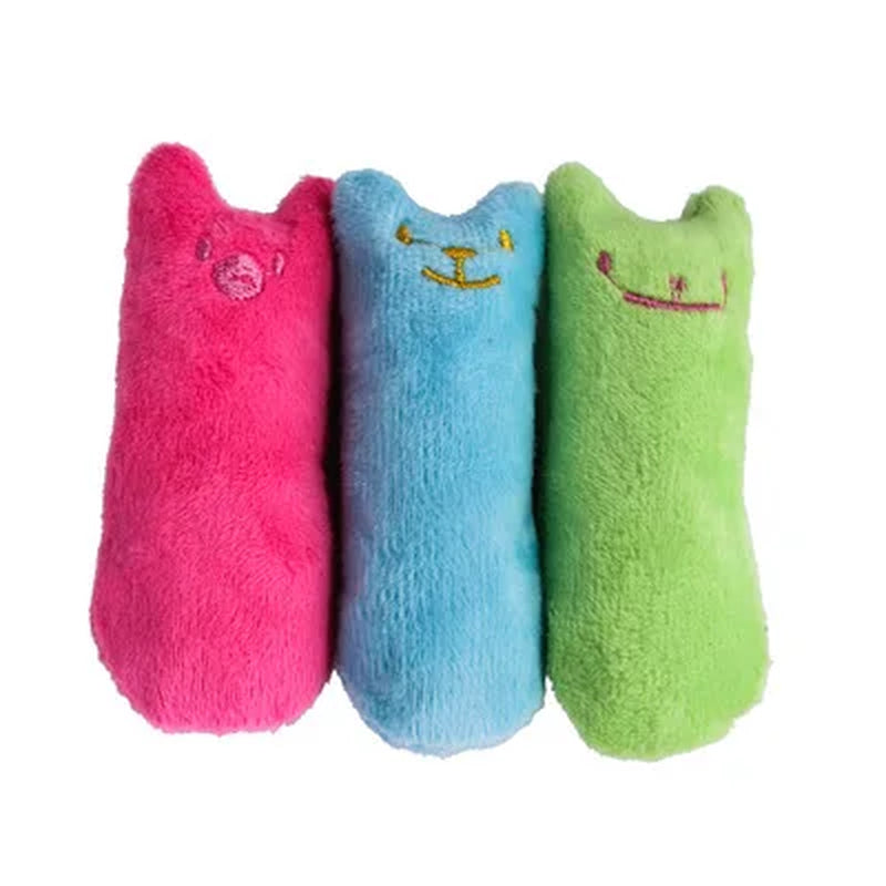 Interactive Plush Catnip Toy for Cats - Engaging Chewing and Vocal Features for Kittens