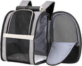 Premium Pet Carrier Backpack with Window Blind for Small Cats and Dogs, Enhanced Ventilation, Safety Straps, Buckle Support, Collapsible Design for Travel, Hiking, and Outdoor Adventures