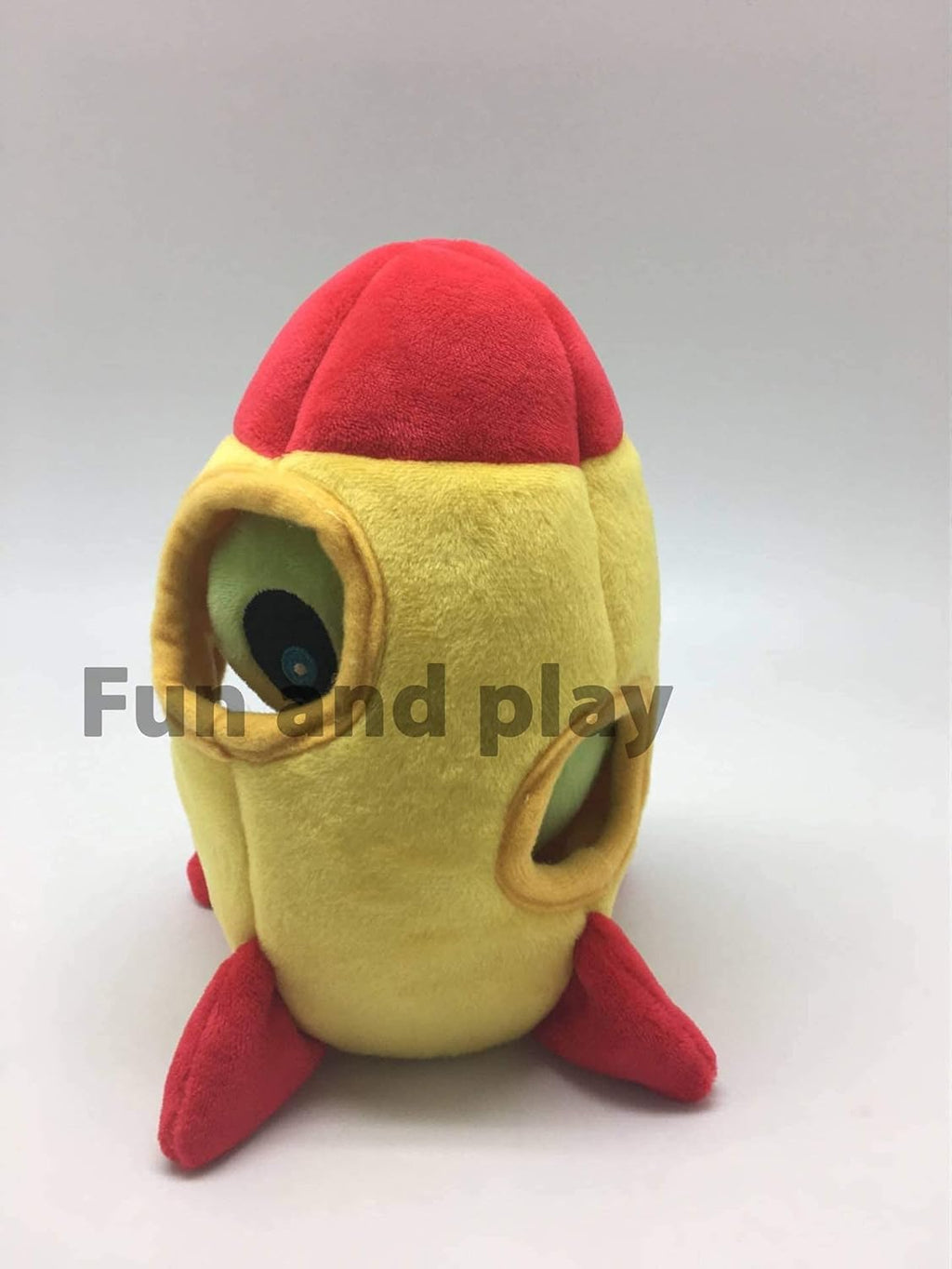 Interactive Plush Hide and Seek Squirrel Puzzle Toy for Small Dogs (Spaceship and Aliens)