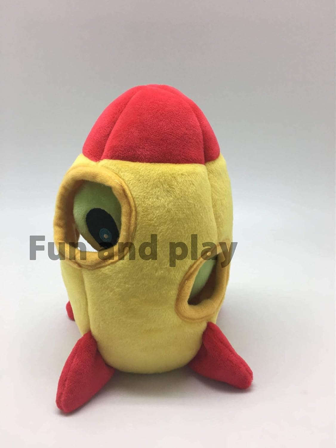 Interactive Plush Hide and Seek Squirrel Puzzle Toy for Small Dogs (Spaceship and Aliens)