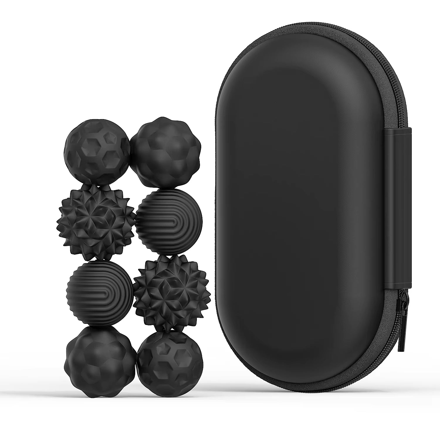 Magnetic Silicone Sensory Balls for Anxiety Relief and Stress Management - Fidget Toy for Kids and Adults