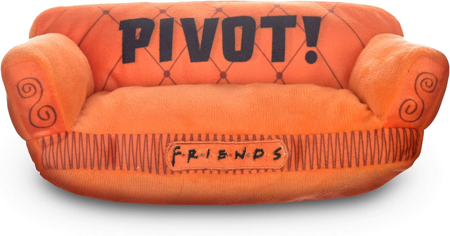 Central Perk Coffee Mug Plush Dog Toy with Rope Handle | Soft Squeaky Toy for Dogs | Stuffed Dog Toy with Squeaker for Enhanced Playtime, Friends Collectible