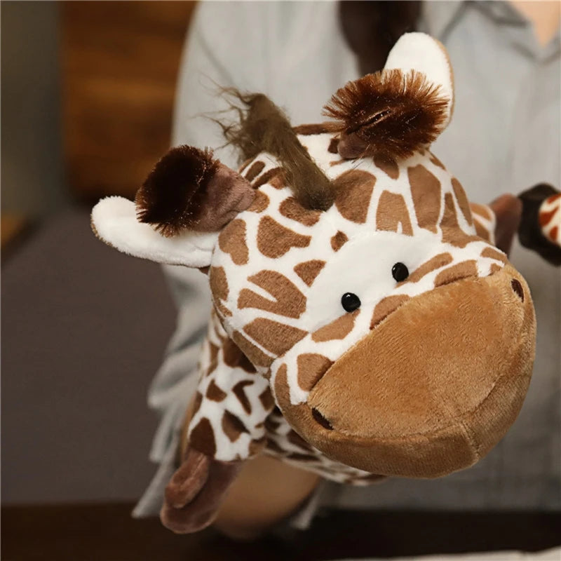 Cartoon Plush Hand Finger Puppets - Ideal for Family Gatherings and Parties